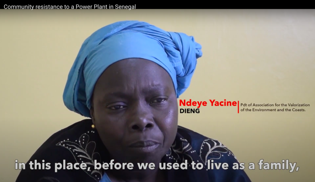 Community resistance to a Power Plant in Senegal Community resistance to a Power Plant in Senegal