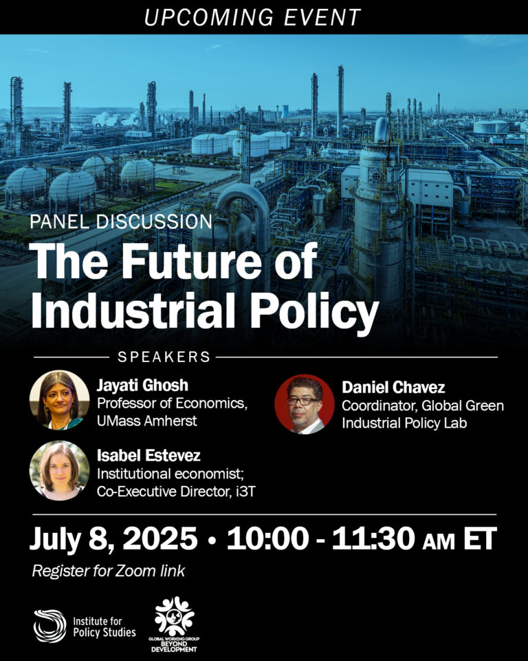 Webinar: The Future of Industrial Policy